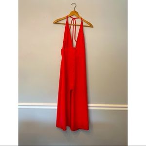 NWT NBD Poppy Button Down Deep V Sun Dress